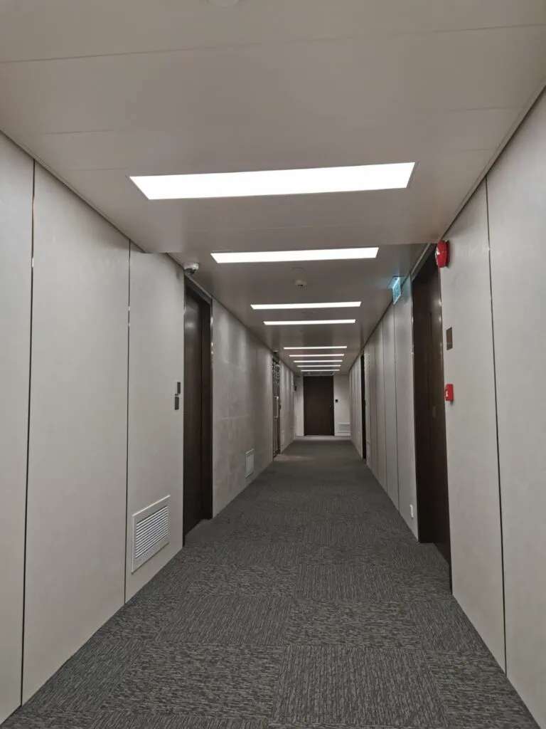 Linear ceiling system